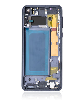 Replacement OLED Assembly With Frame Compatible For Samsung Galaxy S10E (Refurbished) (Prism Black)
