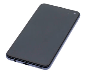 Replacement OLED Assembly With Frame Compatible For Samsung Galaxy S10E (Refurbished) (Prism Black)