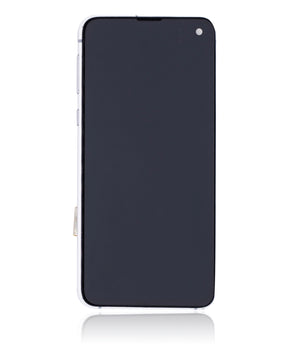 Replacement OLED Assembly With Frame Compatible For Samsung Galaxy S10E (Refurbished) (Prism White)