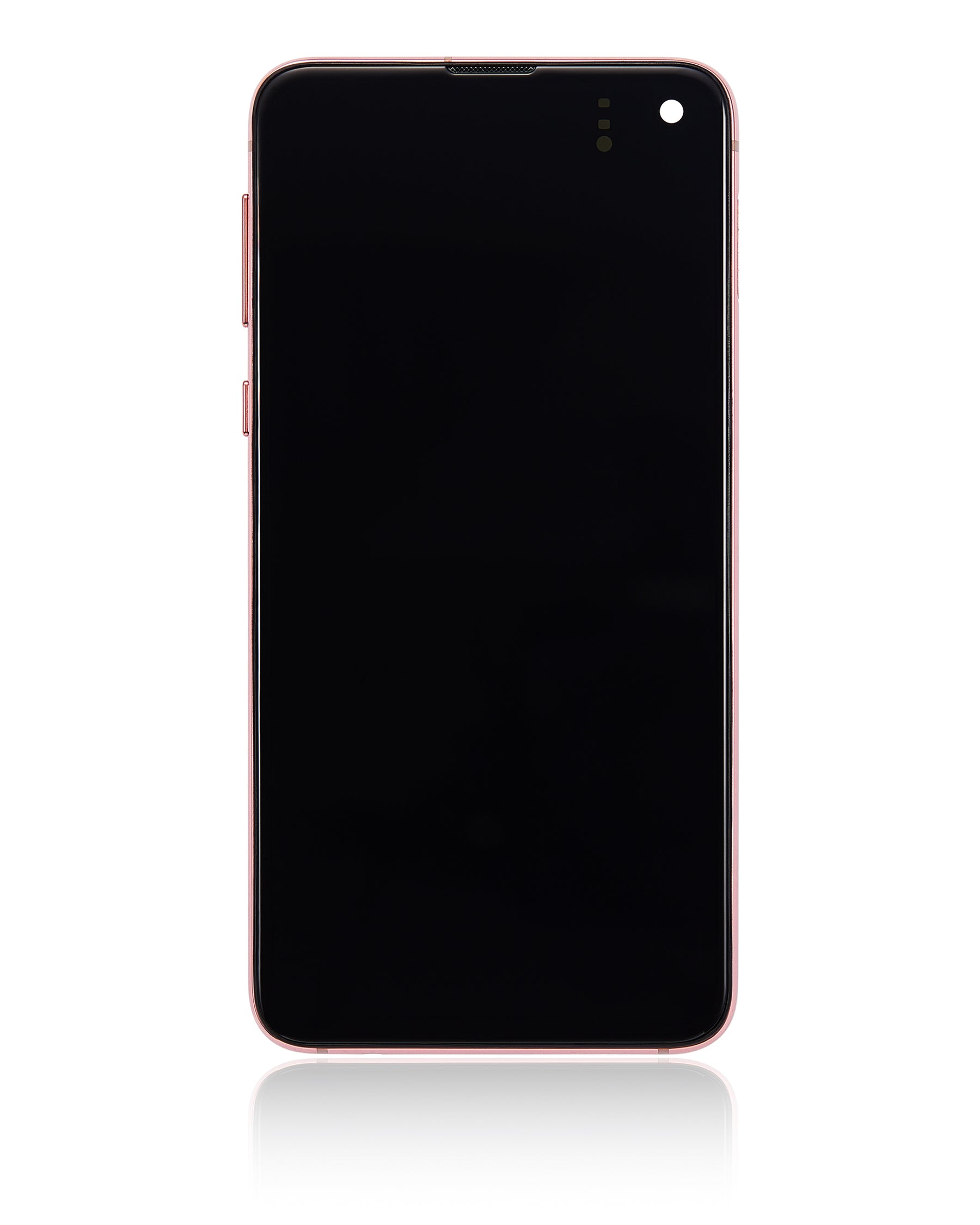 OLED Assembly With Frame Compatible For Samsung Galaxy S10E  Replacement (Refurbished) (Flamingo Pink)