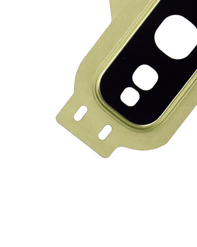 Back Camera Lens With Cover Bezel Ring Compatible For Samsung Galaxy S10E Replacement  (Canary Yellow)