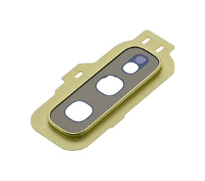 Back Camera Lens With Cover Bezel Ring Compatible For Samsung Galaxy S10E Replacement  (Gold)