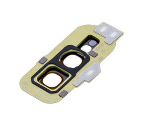 Back Camera Lens With Cover Bezel Ring Compatible For Samsung Galaxy S10E Replacement  (Gold)