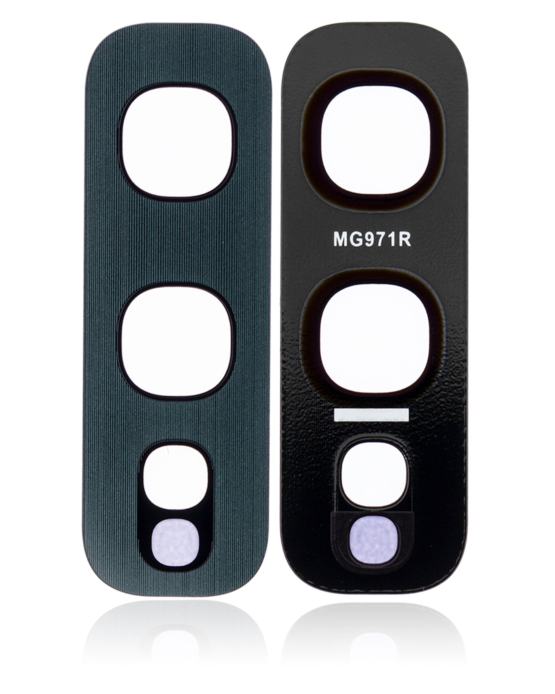 Back Camera Lens (Glass Only) With Adhesive Compatible For Samsung Galaxy S10E Replacement  (Prism Green)