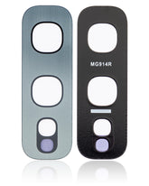 Back Camera Lens  Replacement (Glass Only) With Adhesive Compatible For Samsung Galaxy S10E (Silver)