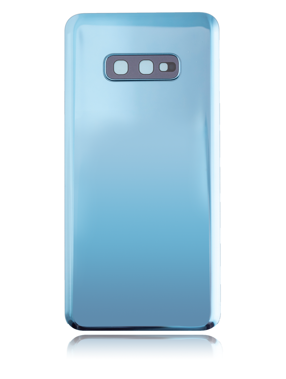 Replacement Back cover Glass With Camera Lens Compatible For Samsung Galaxy S10E (Service Pack) (Prism Blue)