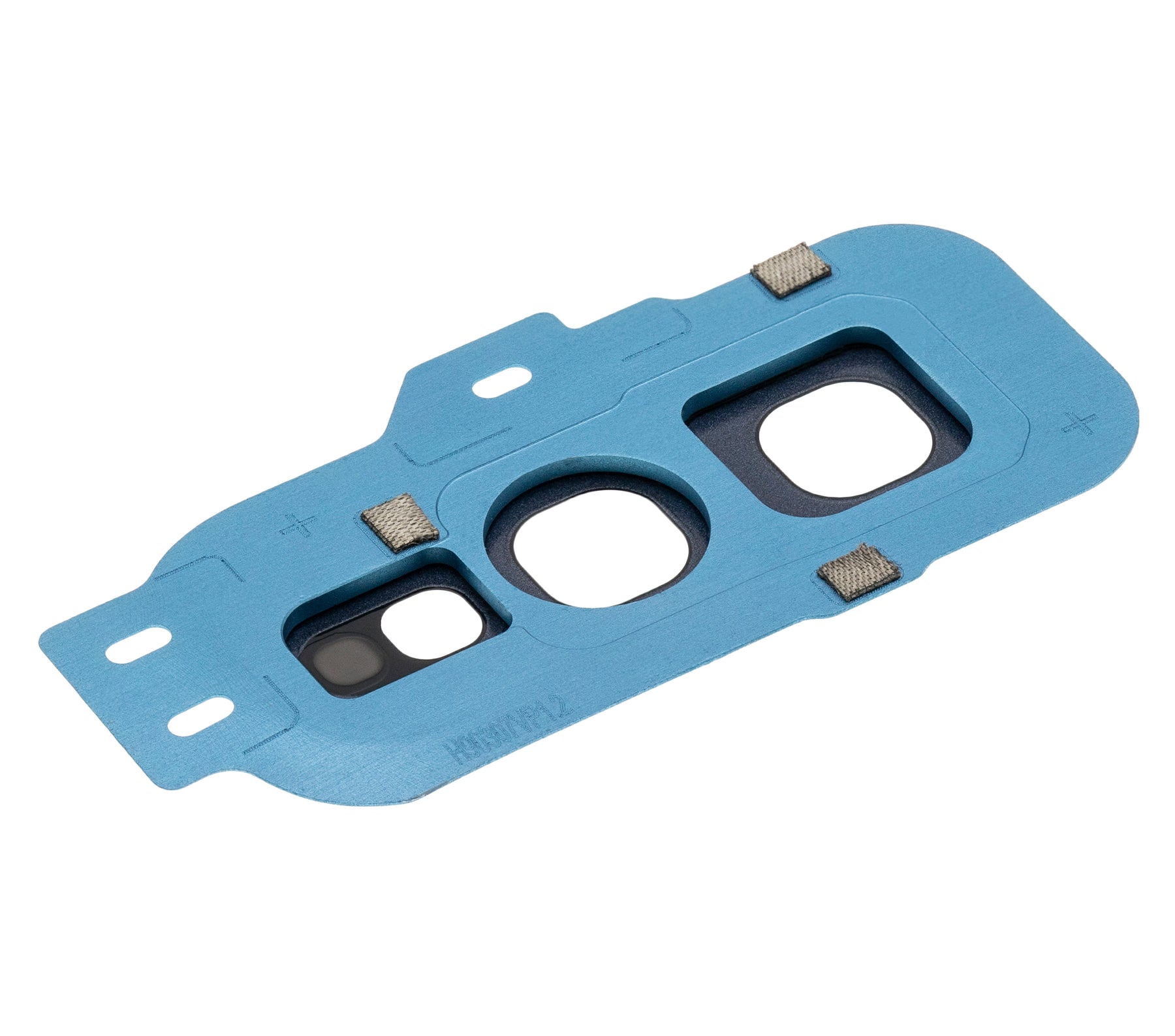 Replacement Back Camera Lens With Cover Bezel Ring Compatible For Samsung Galaxy S10E (Prism Blue)