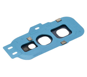 Replacement Back Camera Lens With Cover Bezel Ring Compatible For Samsung Galaxy S10E (Prism Blue)