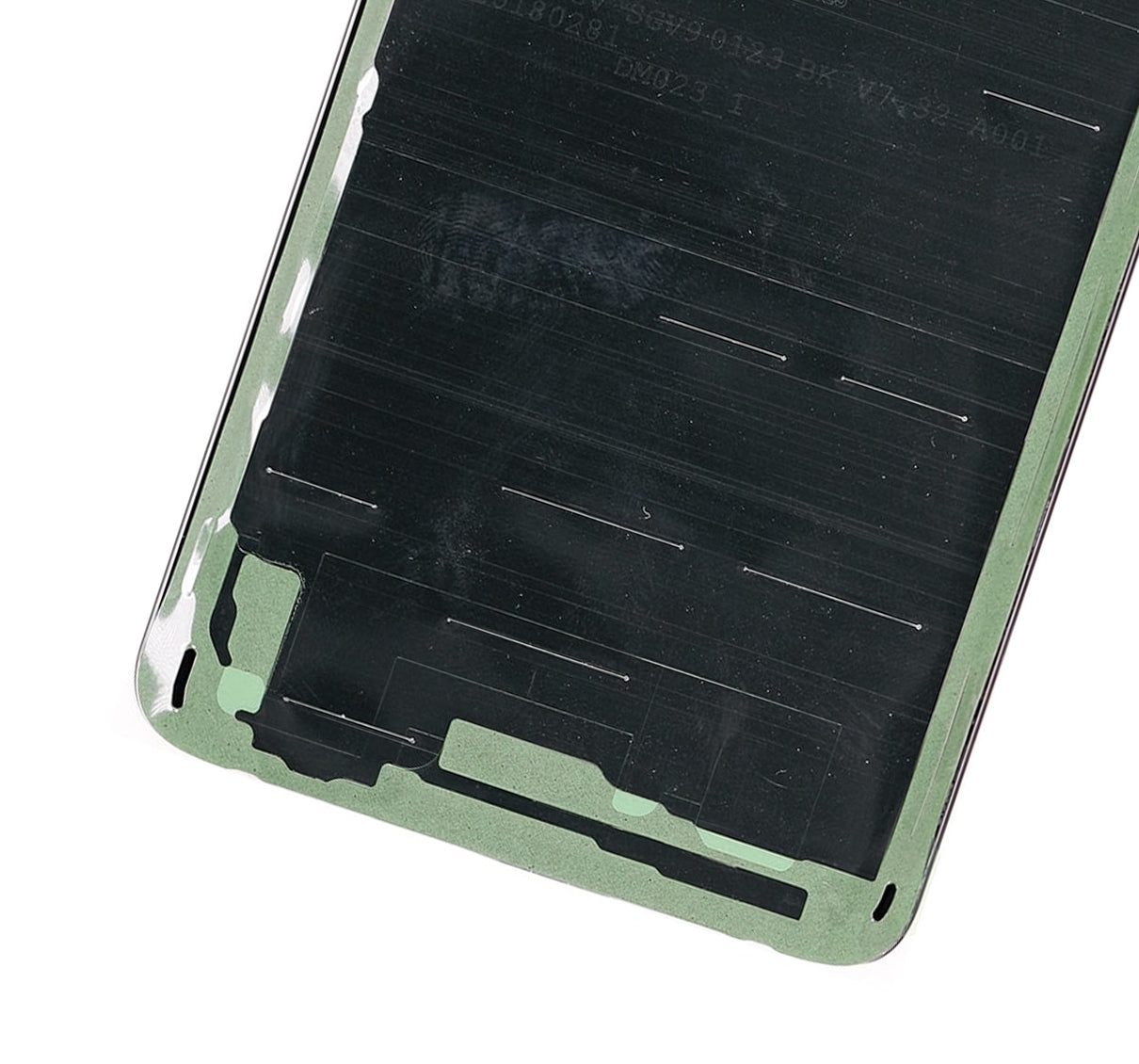 Back cover Glass With Camera Lens Compatible For Samsung Galaxy S10E Replacement  (No Logo) (Vemake) (Prism Green)