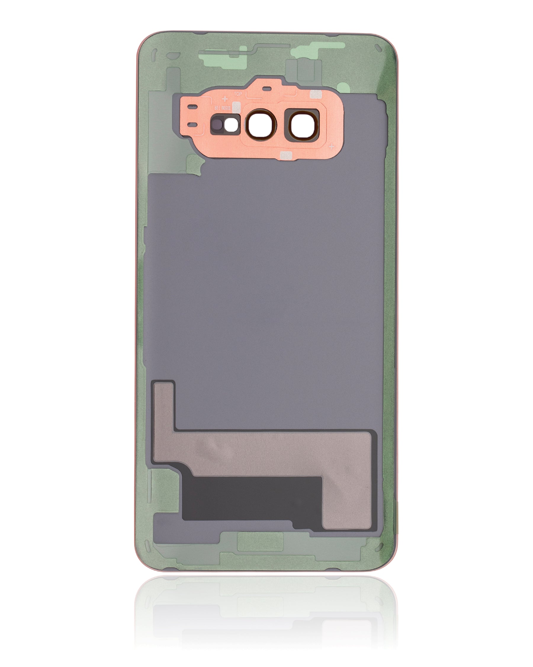 Back cover Glass With Camera Lens Compatible For Samsung Galaxy S10E Replacement  (No Logo) (Vemake) (Flamingo Pink)