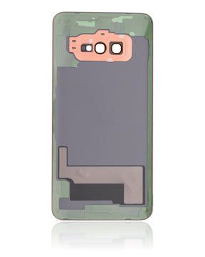 Back cover Glass With Camera Lens Compatible For Samsung Galaxy S10E Replacement  (No Logo) (Vemake) (Flamingo Pink)