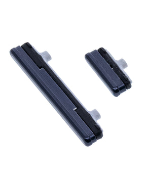 Replacement Hard Buttons (Power / Volume / Bixby) Compatible For Samsung Galaxy S10E (Prism Black)