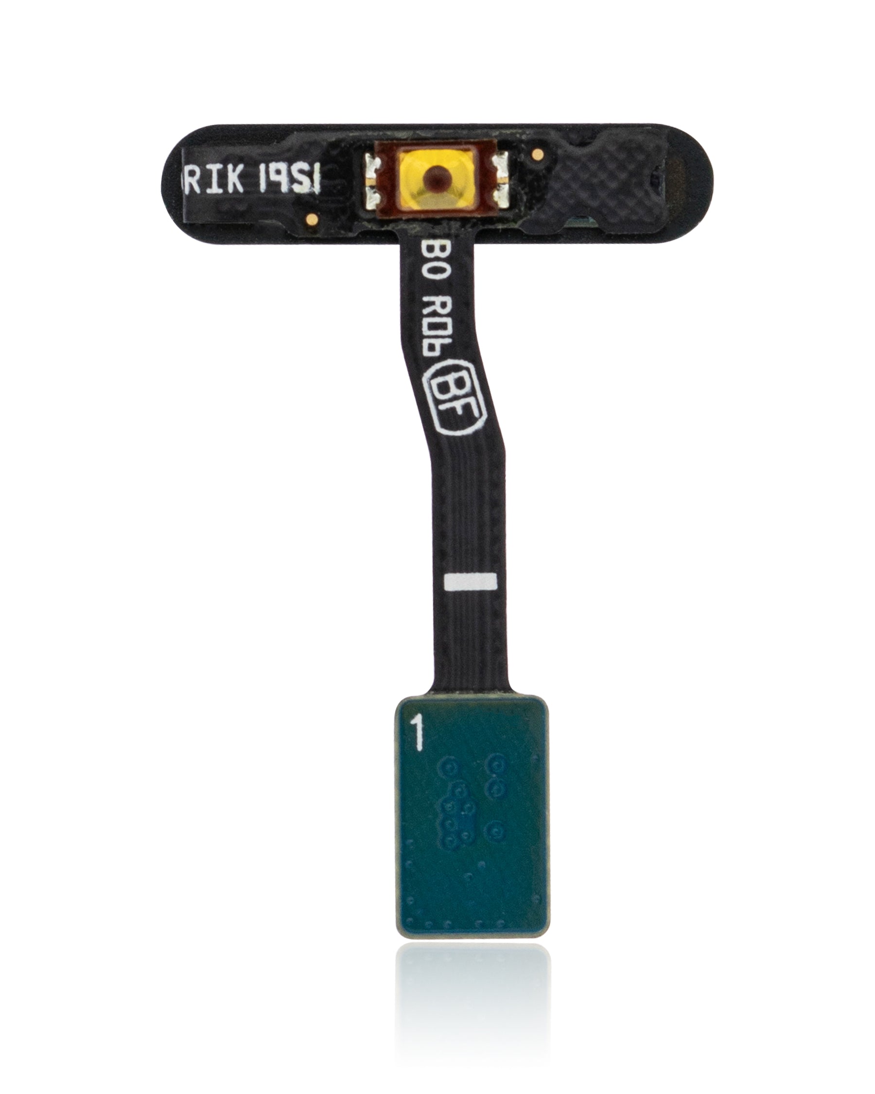 Replacement Fingerprint Reader With Power Flex Cable Compatible For Samsung Galaxy S10e (Prism Black)
