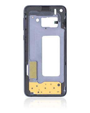 Replacement Mid-Frame Housing Compatible For Samsung Galaxy S10E (With Small Parts) (Prism Black)