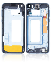 Replacement Mid-Frame Housing Compatible For Samsung Galaxy S10E (With Small Parts) (Prism Blue)