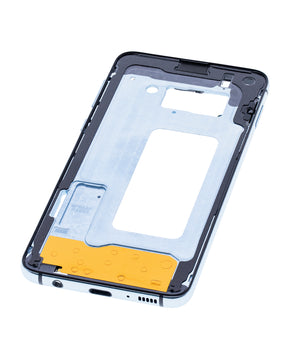 Replacement Mid-Frame Housing Compatible For Samsung Galaxy S10E (With Small Parts) (Prism Blue)