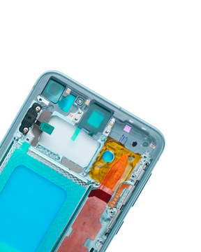 Replacement Mid-Frame Housing Compatible For Samsung Galaxy S10E (With Small Parts) (Prism Green)
