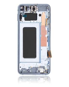 Replacement OLED Assembly With Frame Compatible For Samsung Galaxy S10E (Refurbished) (Prism Blue)