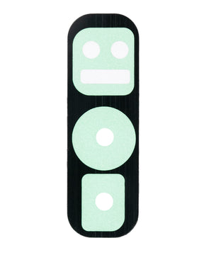 Back Camera Lens Replacement  (Glass Only) With Adhesive Compatible For Samsung Galaxy S10E (Prism Blue)