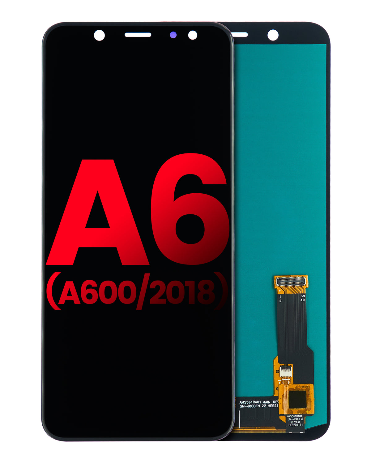 OLED Assembly Without Frame Compatible For Samsung Galaxy A6 Replacement (A600 / 2018) (Vemake) (All Colors)