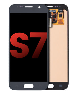 Replacement OLED Assembly Without Frame Compatible For Samsung Galaxy S7 (Vemake) (Black Onyx)