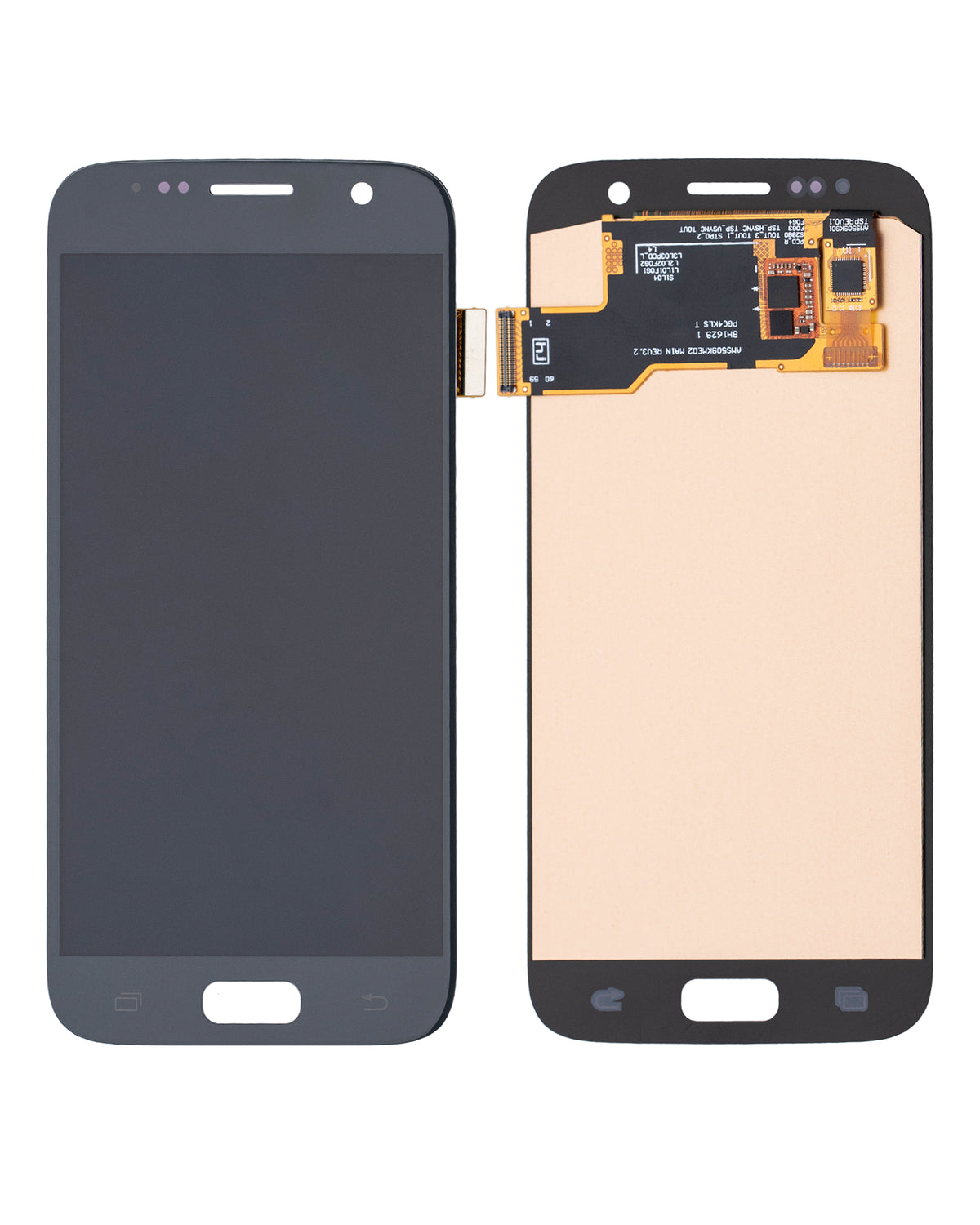 Replacement OLED Assembly Without Frame Compatible For Samsung Galaxy S7 (Vemake) (Black Onyx)