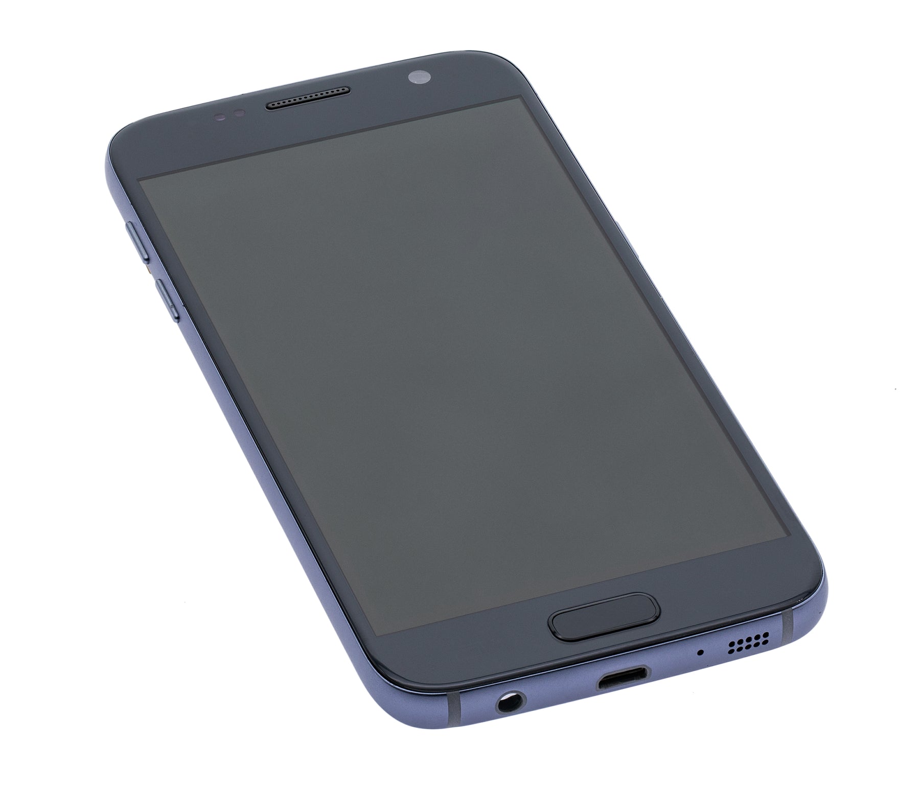 OLED Assembly With Frame Compatible For Samsung Galaxy S7 Replacement (All US Models) (Vemake) (Black Onyx)