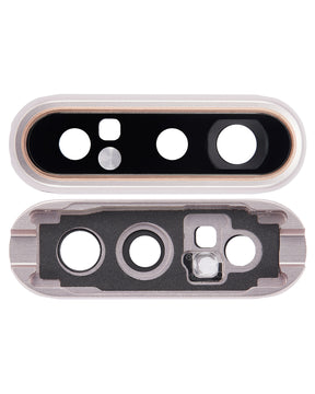 Back Camera Lens With Bracket / Bezel Compatible For Samsung Galaxy A80 Replacement (A805 / 2019) (Angel Gold)