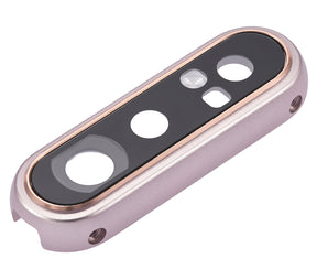 Back Camera Lens With Bracket / Bezel Compatible For Samsung Galaxy A80 Replacement (A805 / 2019) (Angel Gold)