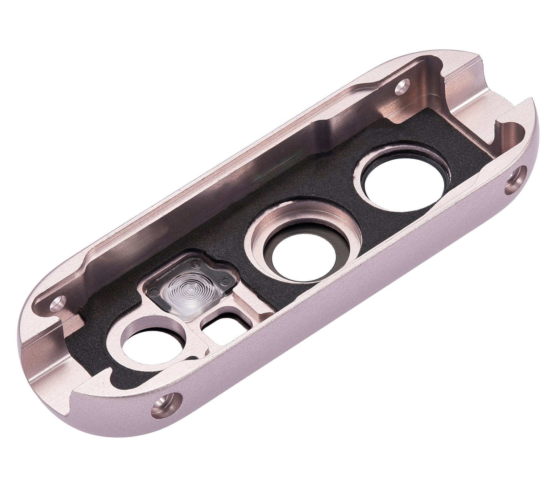 Back Camera Lens With Bracket / Bezel Compatible For Samsung Galaxy A80 Replacement (A805 / 2019) (Angel Gold)