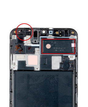 LCD Assembly With Frame Compatible For Samsung Galaxy A20 (A205 / 2019) (F Version) (Aftermarket: Incell) (All Colors)