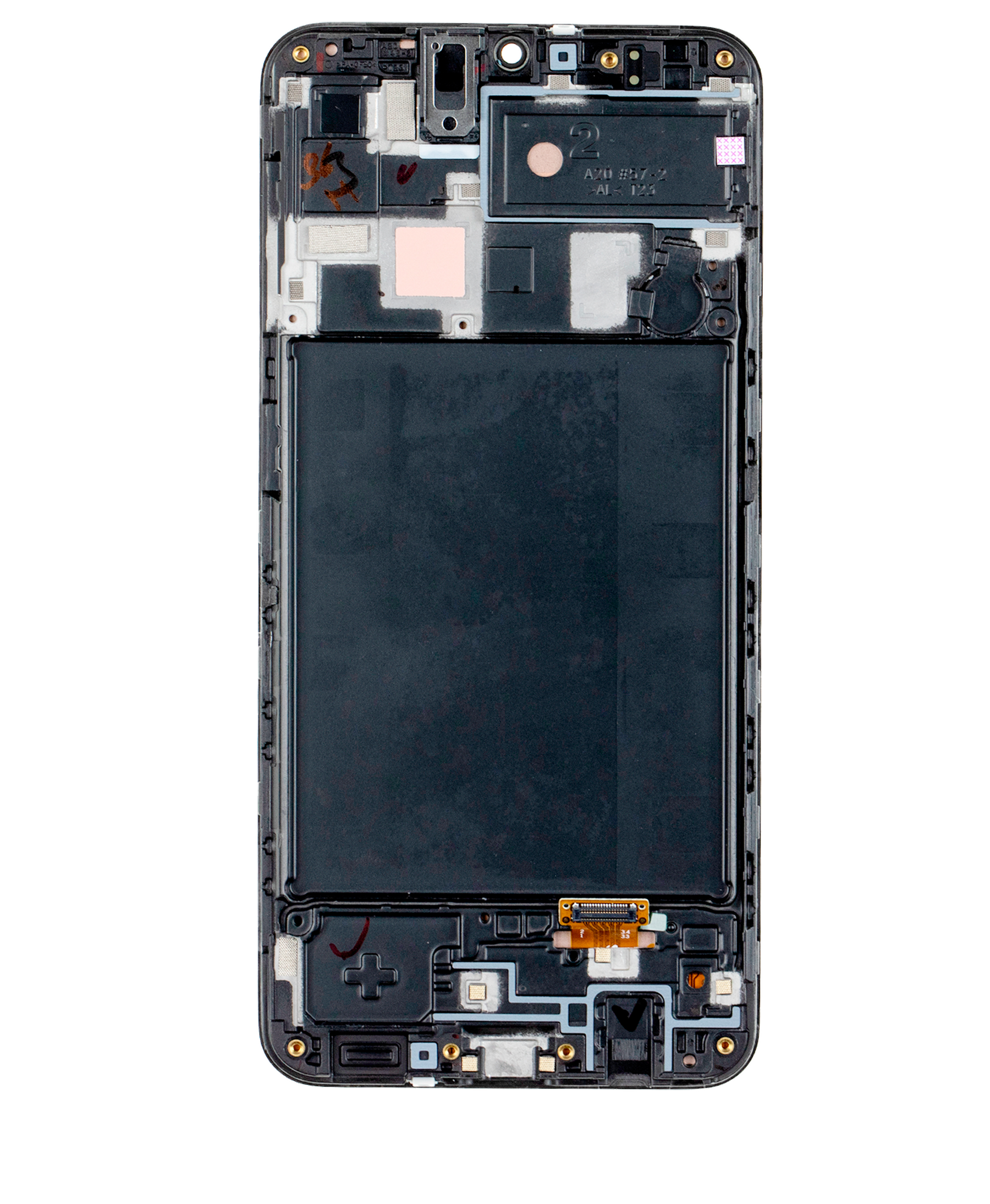 LCD Assembly With Frame Compatible For Samsung Galaxy A20 (A205 / 2019) (F Version) (Aftermarket: Incell) (All Colors)