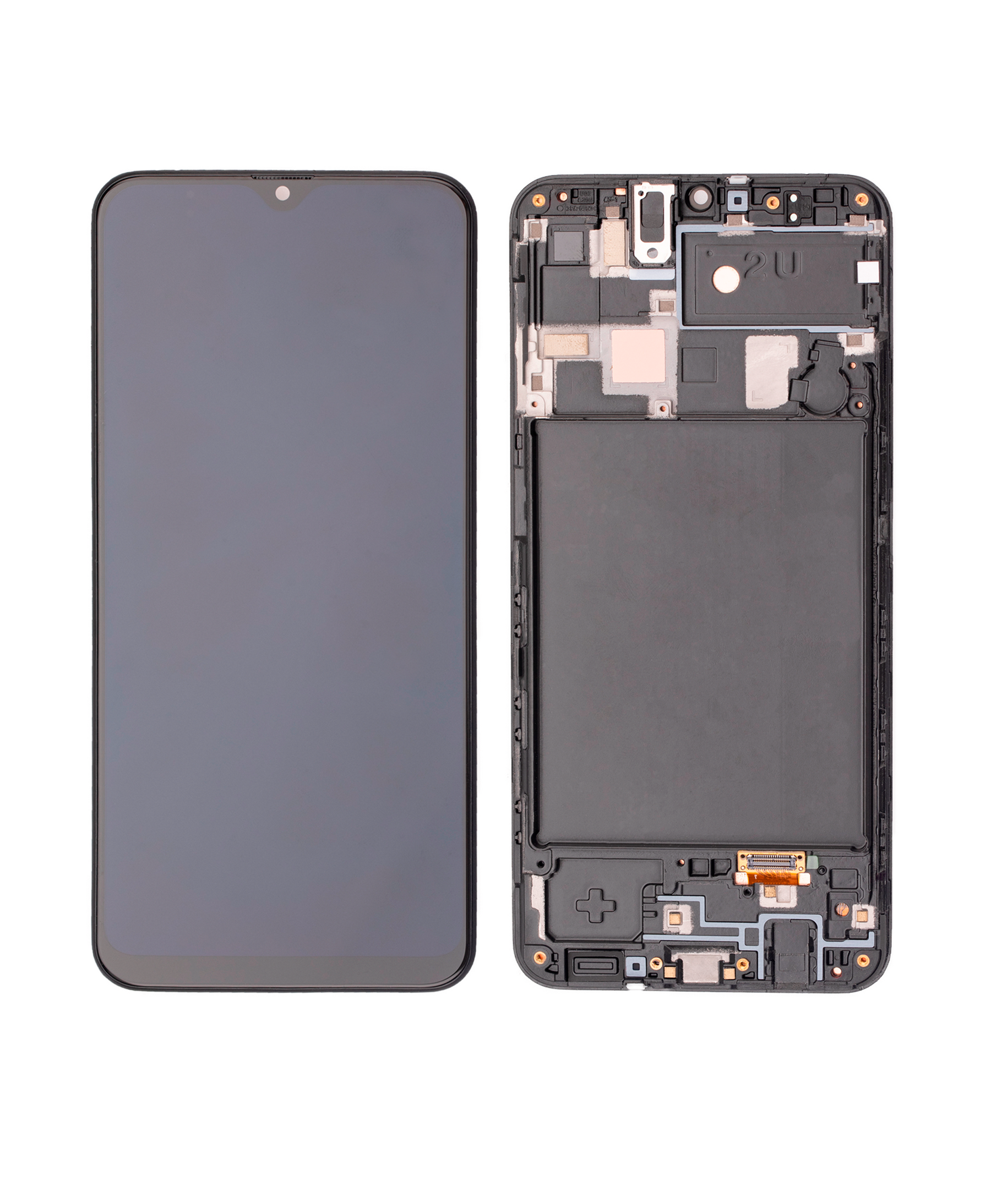 LCD Assembly With Frame Compatible For Samsung Galaxy A20 (A205 / 2019) (U Version) (Aftermarket: Incell) (All Colors)