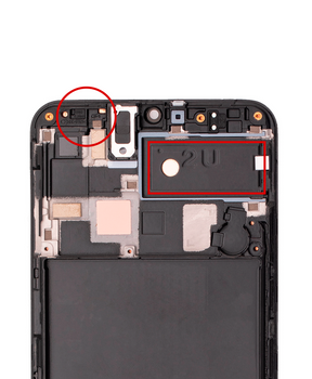 OLED Assembly With Frame Compatible For Samsung Galaxy A20 (A205U / 2019) (U Version) (Vemake) (All Colors)