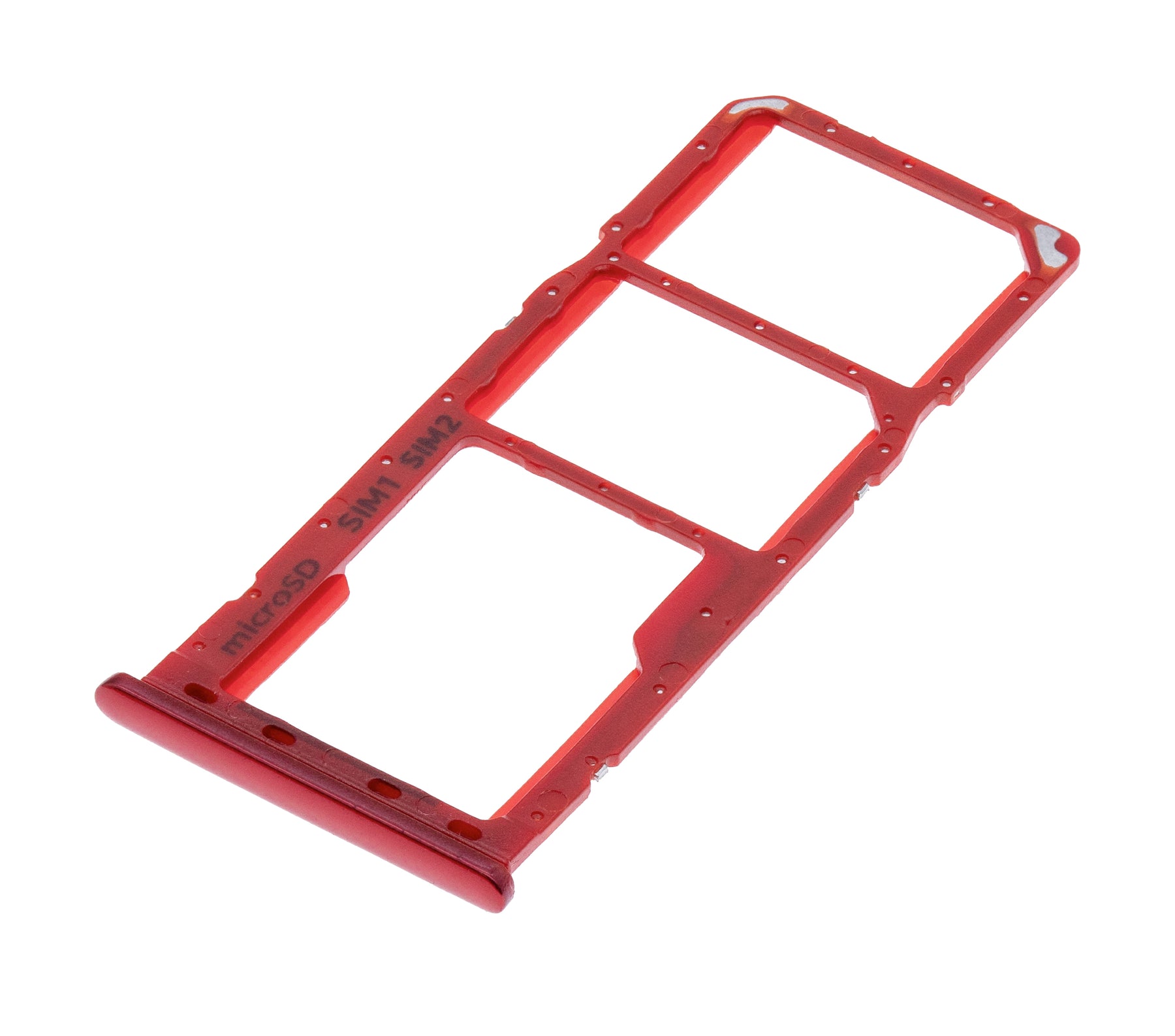 Dual Sim Card Tray Compatible For Samsung Galaxy A20 (A205 / 2019) / A30 (A305 / 2019) / A50 (A505 / 2019) (Coral Orange)