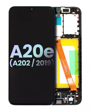 LCD Assembly With Frame Compatible For Samsung Galaxy A20e (A202 / 2019) (Service Pack) (All Colors)