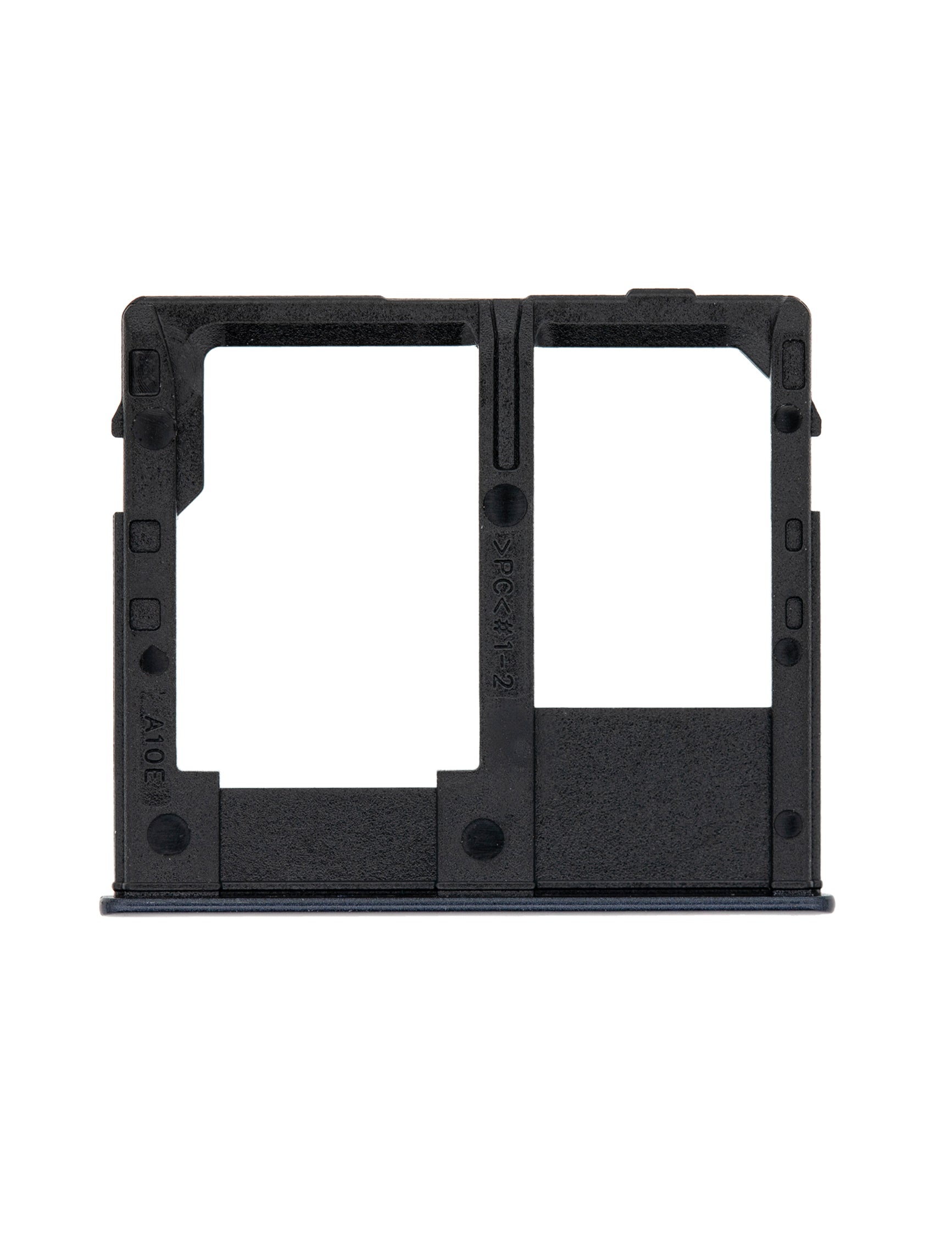 Single Sim Card Tray Compatible For Samsung Galaxy A10e (A102 / 2019) (Black)