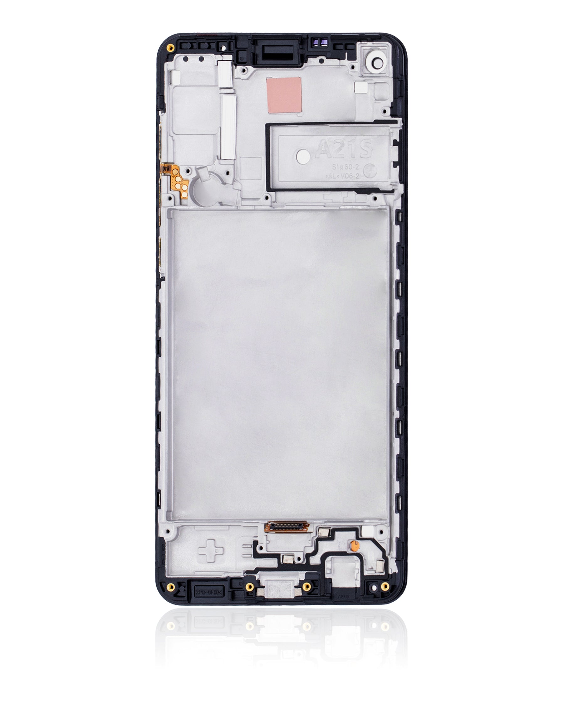 LCD Assembly With Frame Compatible For Samsung Galaxy A21s (A217 / 2020) (Service Pack) (Black)