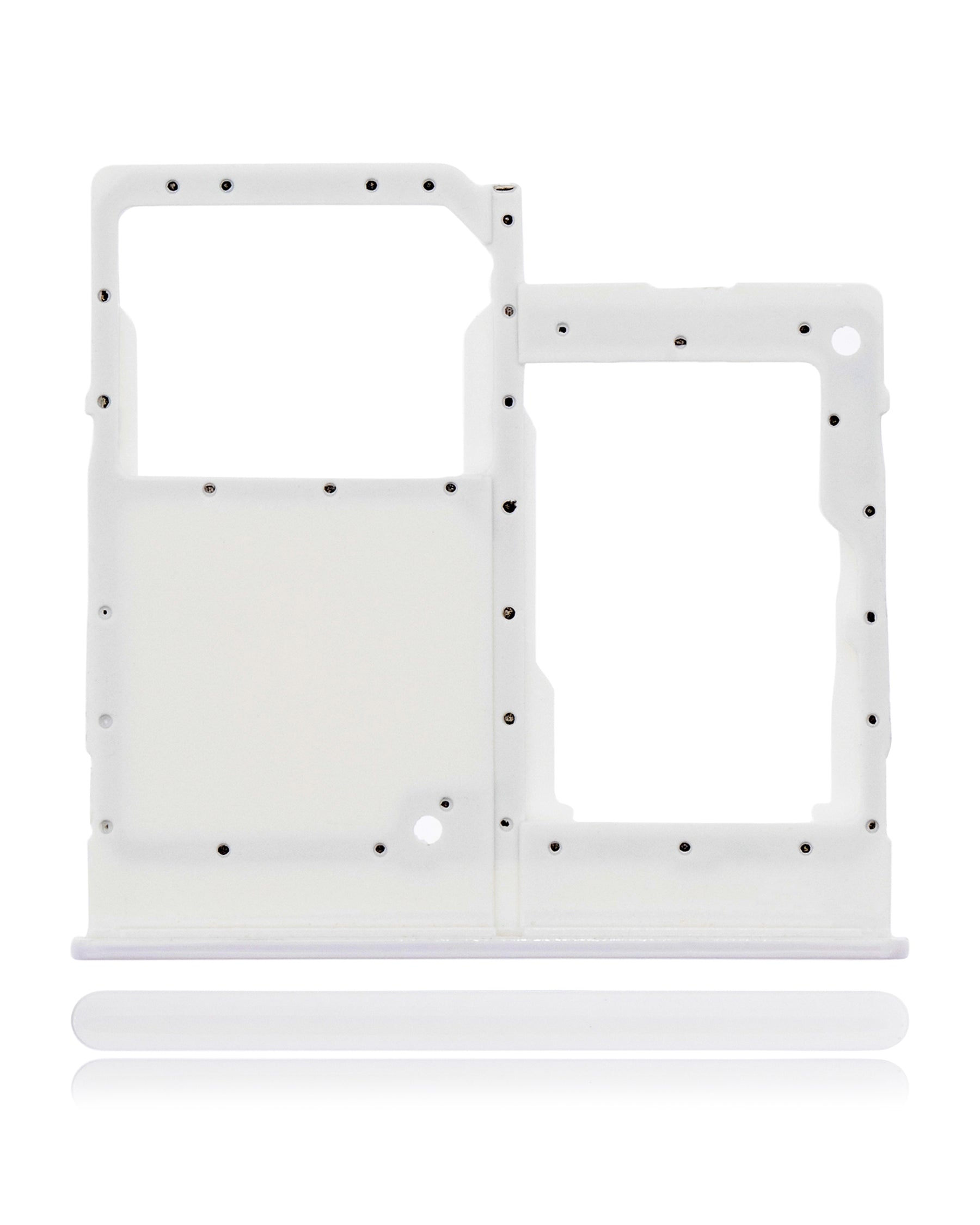 Single Sim Card Tray Compatible For Samsung Galaxy A20E (A202 / 2019) (White)