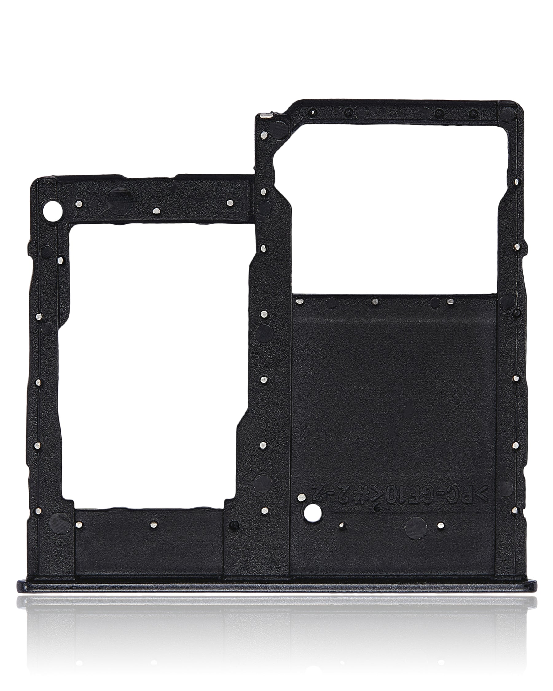 Single Sim Card Tray Compatible For Samsung Galaxy A20e (A202 / 2019) (Black)