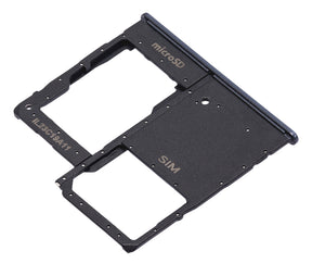 Single Sim Card Tray Compatible For Samsung Galaxy A20e (A202 / 2019) (Black)