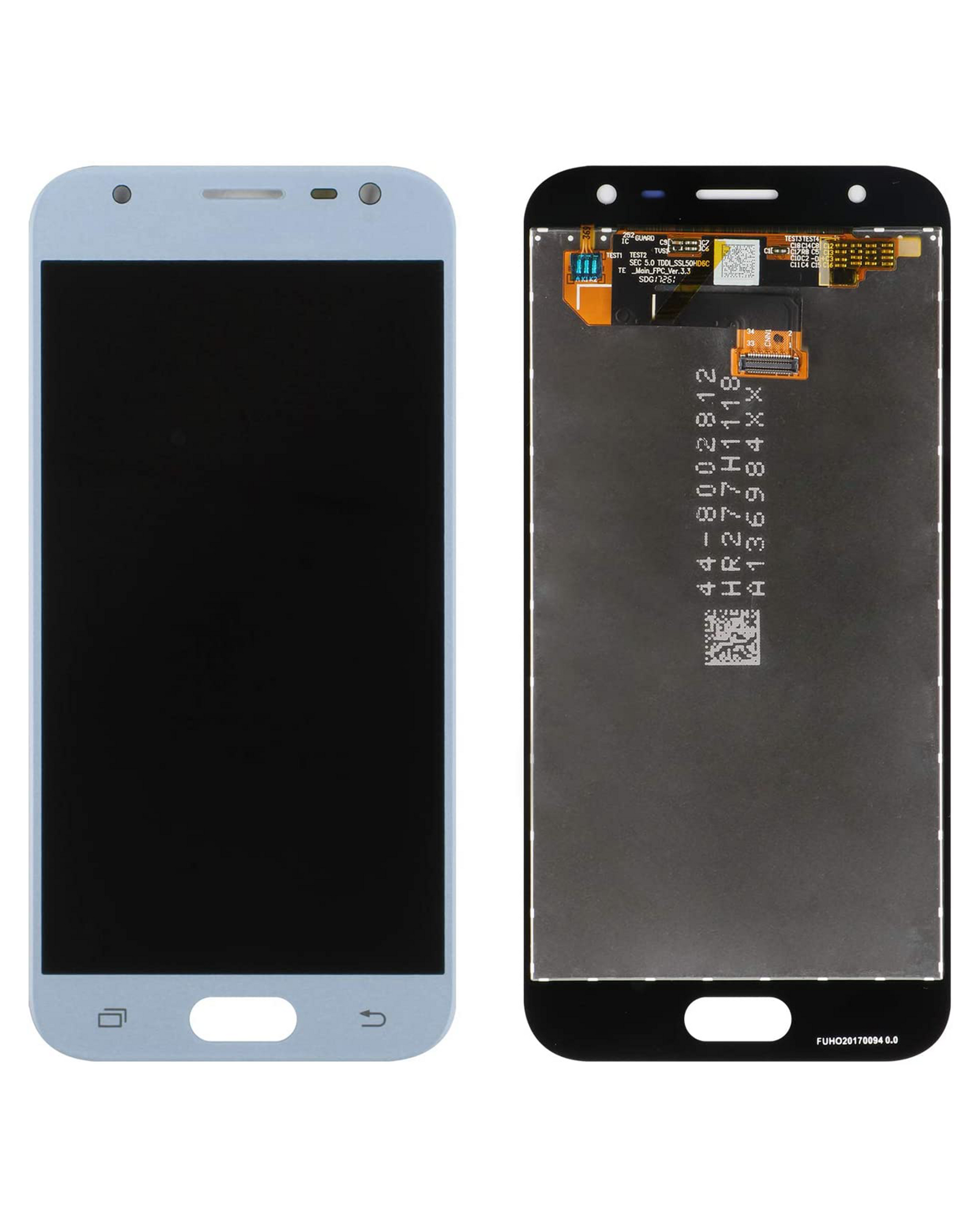 OLED Assembly Without Frame Compatible For Samsung Galaxy J3 Pro (J330 / 2017) (Refurbished) (Silver)