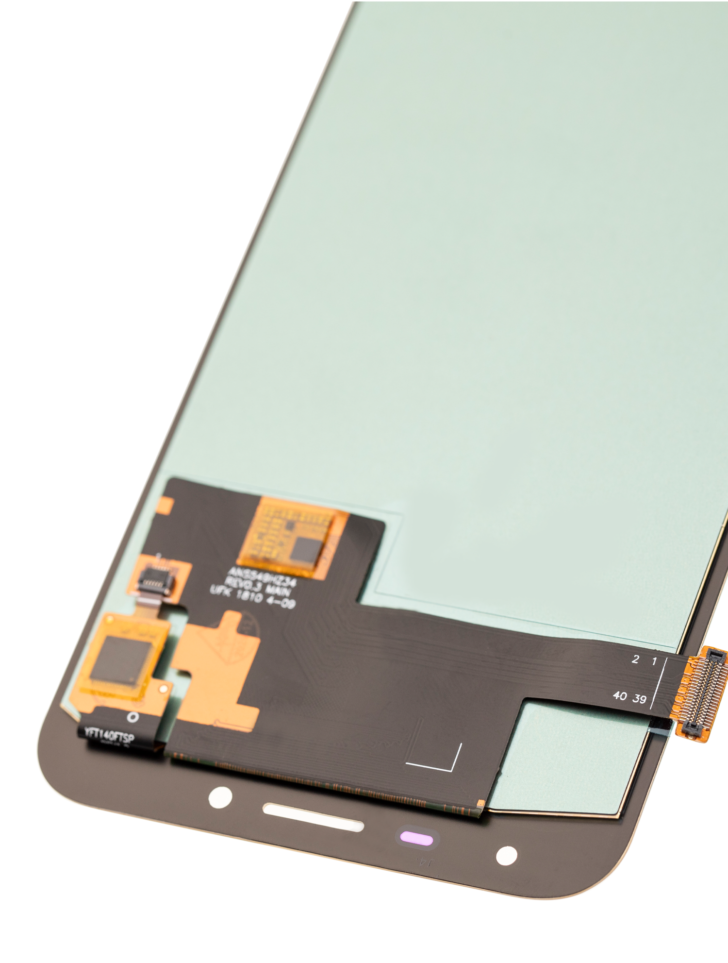 OLED Assembly Without Frame Compatible For Samsung Galaxy J4 (J400 / 2018) (Aftermarket Plus) (Gold)