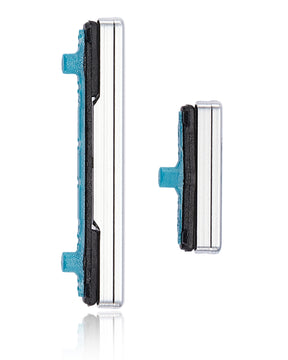 Hard Buttons (Power / Volume) Compatible For Samsung Galaxy S21 Replacement  (Phantom White)