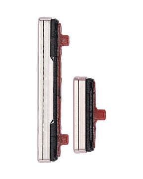 Hard Buttons (Power / Volume) Compatible For Samsung Galaxy S21 Replacement (Phantom Violet)