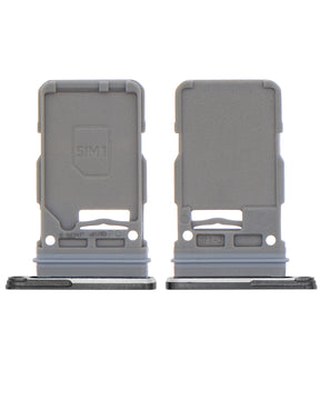 Single Sim Card Tray Compatible For Samsung Galaxy S21 Replacement (Phantom Gray)