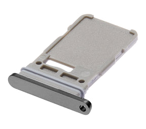 Single Sim Card Tray Compatible For Samsung Galaxy S21 Replacement (Phantom Gray)