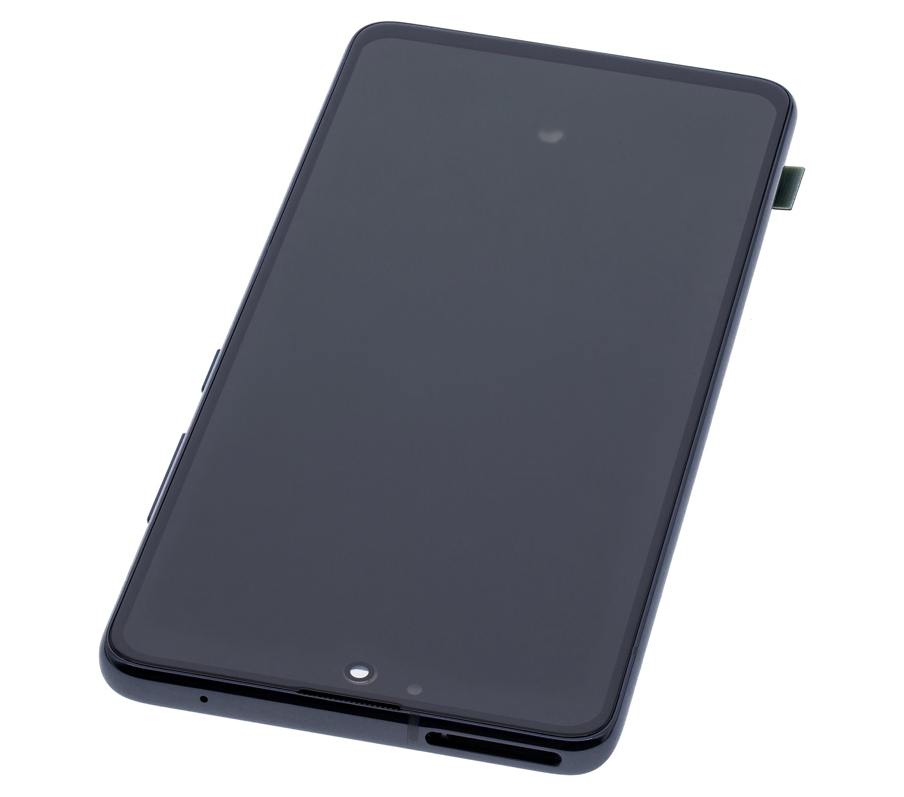 Replacement OLED Assembly With Frame Compatible For Samsung Galaxy A51 5G by Macfactory.in(A516 / 2020) (Non-Verizon 5G UW Frame) (Refurbished) (Prism Cube Black)