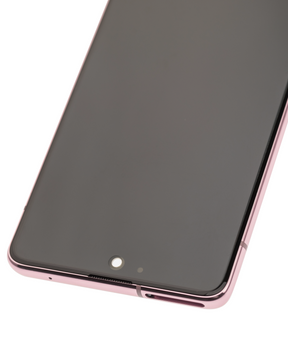 Replacement OLED Assembly With Frame Compatible For Samsung Galaxy A51 5G (A516 / 2020) (Non-Verizon 5G UW Frame) (Refurbished) (Prism Cube Pink)