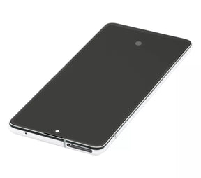 Replacement OLED Assembly With Frame Compatible For Samsung Galaxy A51 5G (A516 / 2020) (Non-Verizon 5G UW Frame) (Service Pack) (Prism Cube White)
